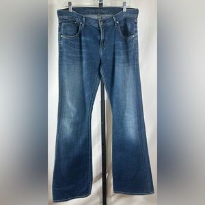 Citizens of Humanity Low Slung Wide Leg Bootcut  denim jeans 31